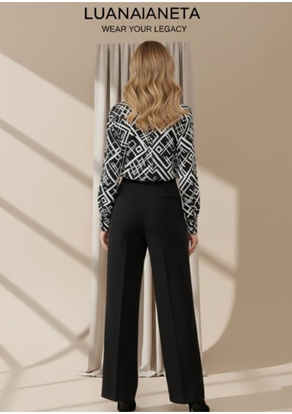 -Gömlek Kare Desen Oversize Uzun modelleri