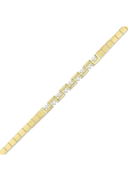 Altın Tasarım Bileklik - 14K fiyatları