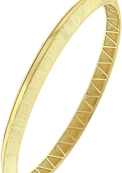 Altın Tasarım Kelepçe - 14K indirimleri