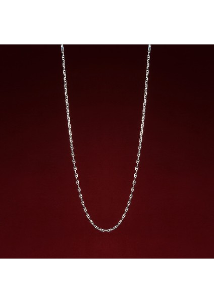 120 Mikron Dik Barlı Gümüş Zincir modelleri