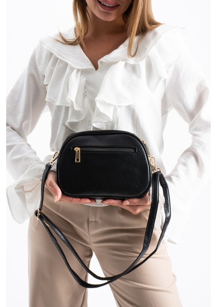 Kadın Suni Deri 4 Bölmeli Ayarlanabilir Çapraz Askılı Çapraz ve Omuz Çanta indirimleri