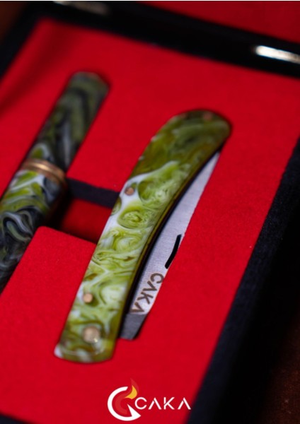 Orıgın Premium Çakı & Çakmak Seti (Yeşil Serisi) modelleri