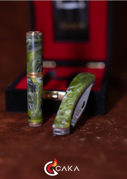 Orıgın Premium Çakı & Çakmak Seti (Yeşil Serisi) indirimleri