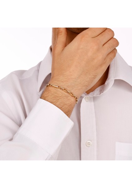 Altın Erkek Bileklik - 14K fiyatları