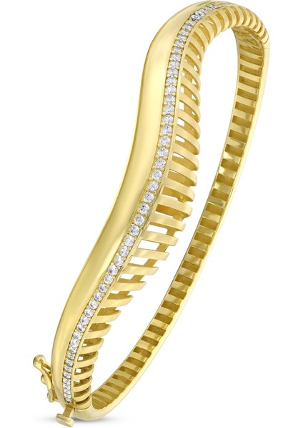 Tasarım Altın Kelepçe - 14K fiyatları