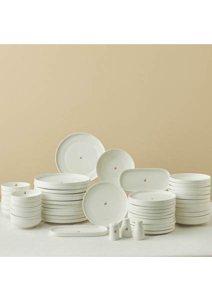 Stream Bone Sirius Gold Logo 53 Parça 12 Kişilik Yemek Takımı