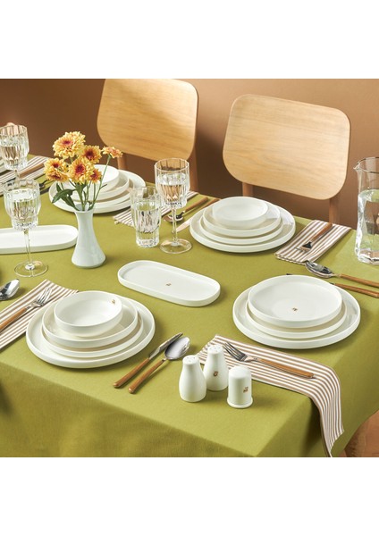 Stream Bone Sirius Gold Logo 53 Parça 12 Kişilik Yemek Takımı indirimleri