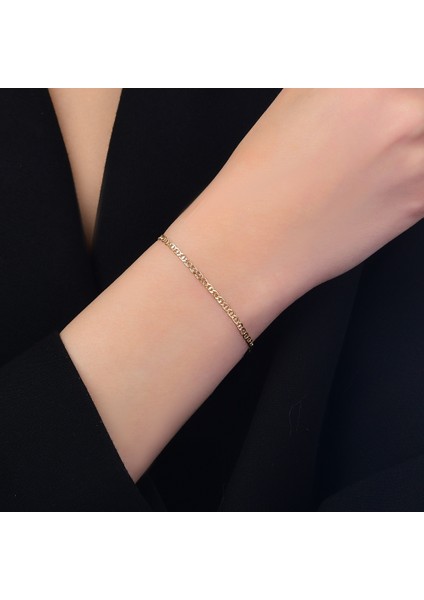 Altın Zincir Bileklik - 14K modelleri