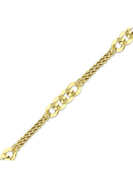 Altın Zincir Bileklik - 14K fiyatları