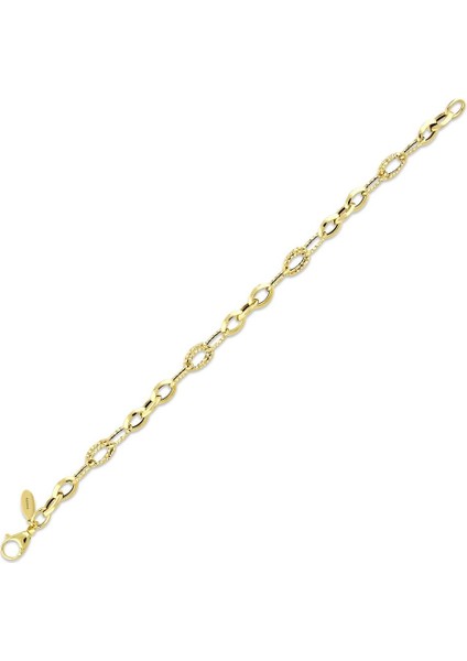 Altın Zincir Bileklik - 14K