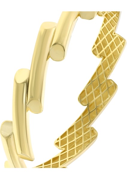 Tasarım Altın Kelepçe - 14K indirimleri