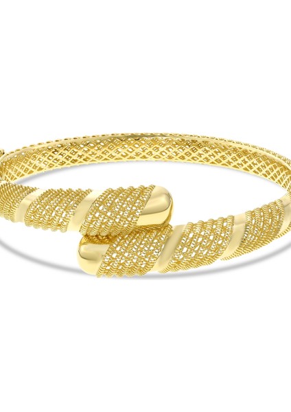 Tasarım Altın Kelepçe - 14K fırsatları