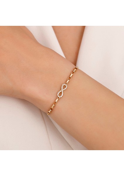 Altın Sonsuzluk Bileklik - 14K modelleri