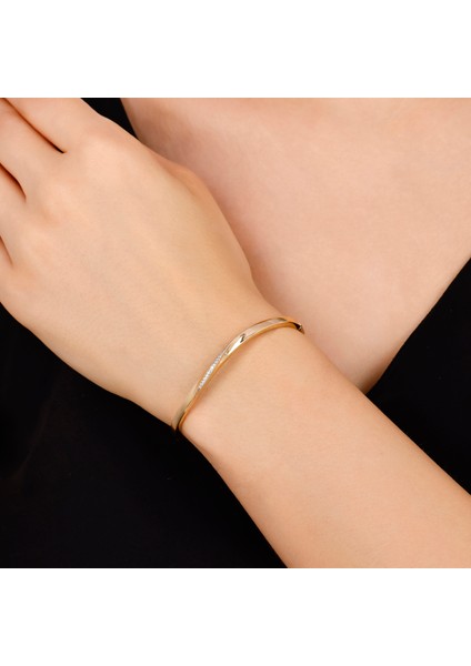 Altın Tasarım Kelepçe - 14K modelleri