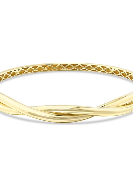 Altın Tasarım Kelepçe - 14K indirimleri