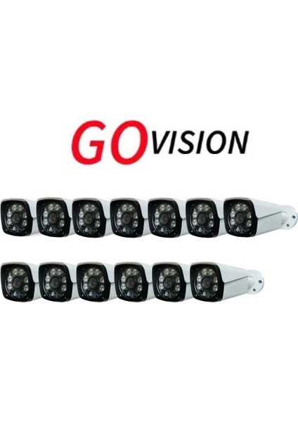 13 Adet 5mp 3.6mm Ahd Bullet Kamera