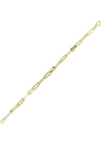 Altın Zincir Bileklik - 14K