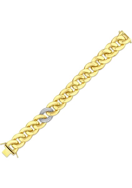 Altın Zincir Bileklik - 14K