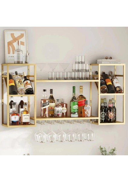 Metal Şaraplık ve Kadehlik, Modern Metal Raf, Mutfak Rafı fiyatları