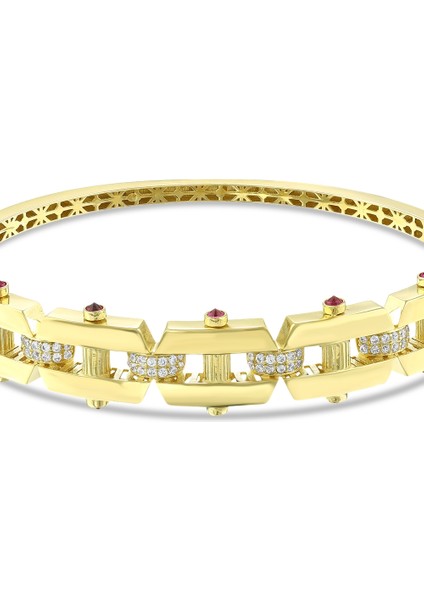 Tasarım Altın Kelepçe - 14K fırsatları