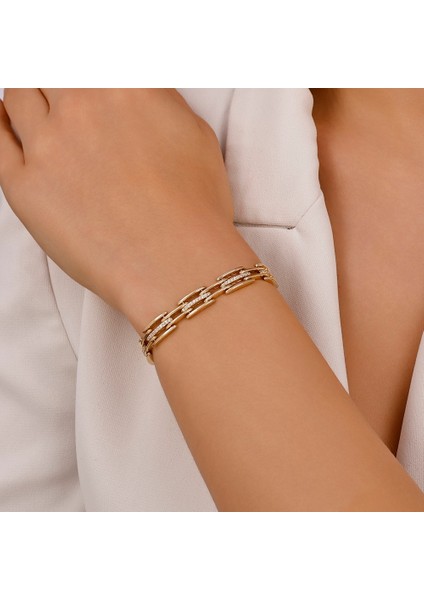 Altın Tasarım Bileklik - 14K modelleri