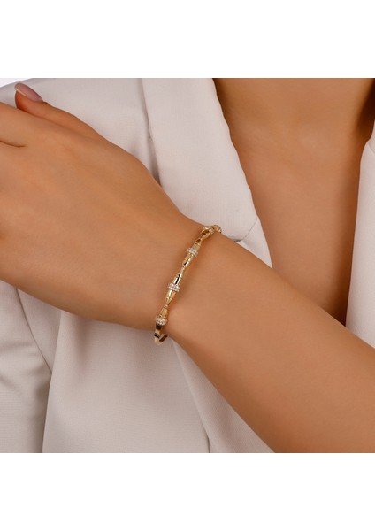 Tasarım Altın Kelepçe - 14K modelleri