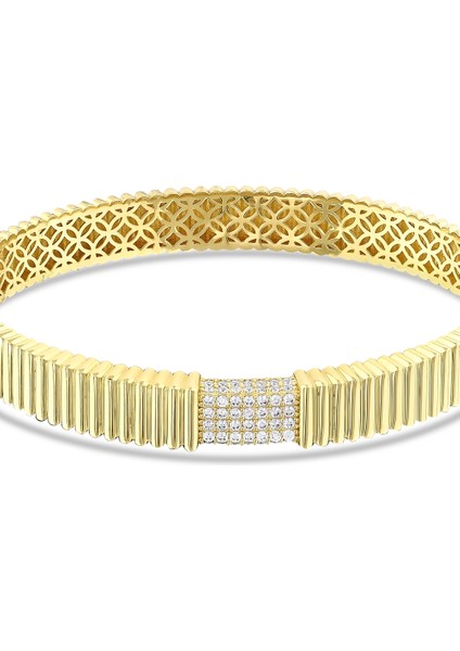 Tasarım Altın Kelepçe - 14K fırsatları