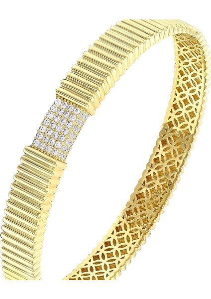 Tasarım Altın Kelepçe - 14K indirimleri