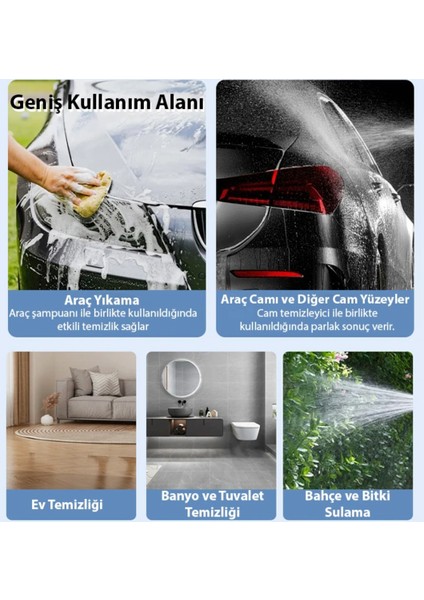 Şarjlı Basınç Ayarlı Köpük Pompası Çok güçlü basınçlı Araba yıkama Bataryalı uzun şarj süresi fırsatları