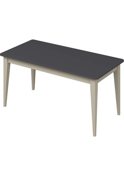 Elina Açılır Yemek Masası - Antrasit/kumtaşı