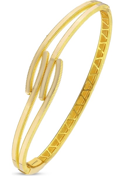 Altın Tasarım Kelepçe - 14K fiyatları