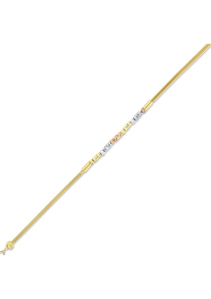 Altın Tasarım Bileklik - 14K fiyatları