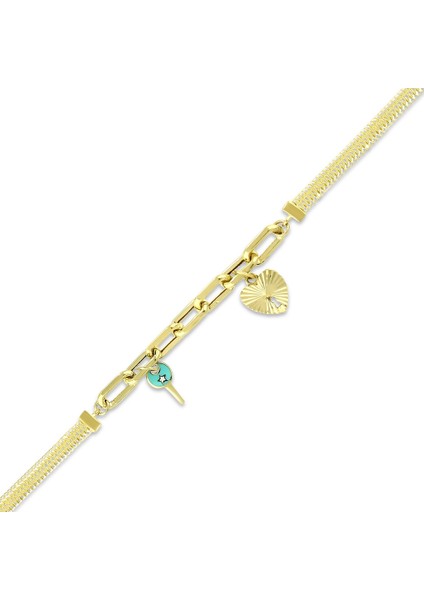 Tasarım Altın Bileklik - 14K fiyatları