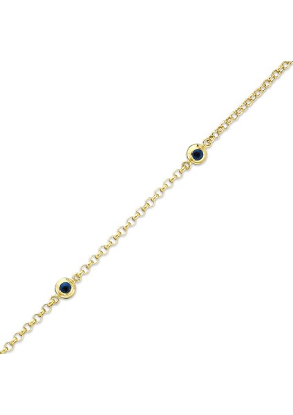 Nazar Boncuklu Altın Bileklik - 14K fiyatları