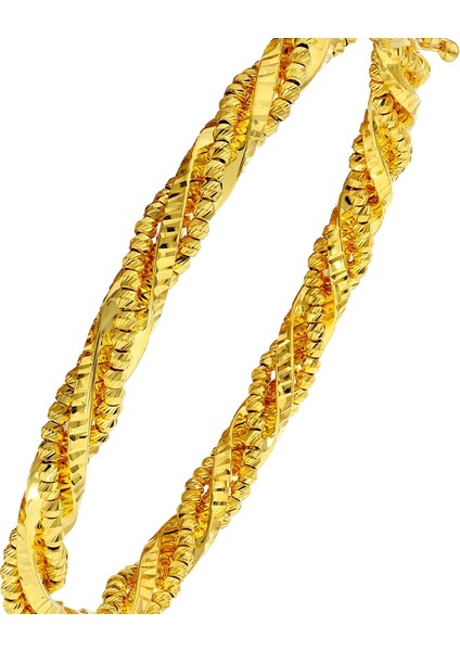 Tasarım Altın Kelepçe - 14K indirimleri