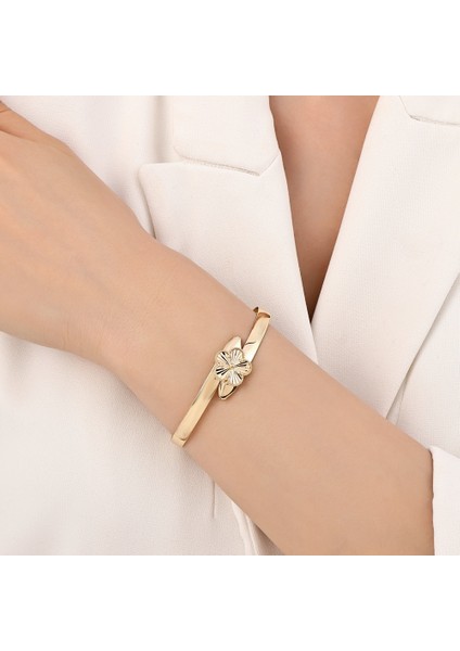 Altın Tasarım Kelepçe - 14K modelleri