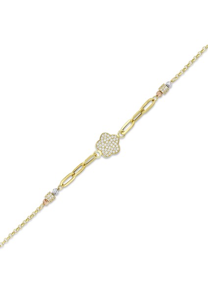 Tasarım Altın Bileklik - 14K fiyatları