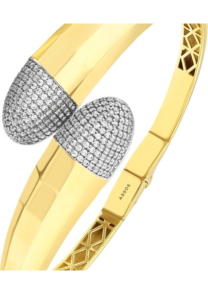 Tasarım Altın Kelepçe - 14K fırsatları