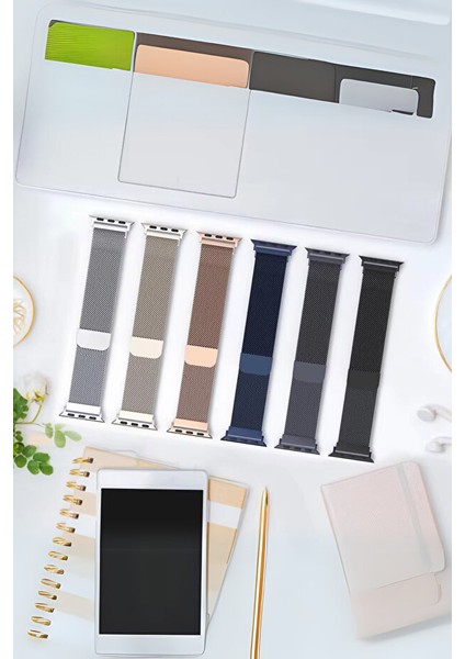 watch 42-44-45-49MM S10(46) mm Series 10/9/8/7/6/5/4/3/se/ultra/ Paslanmaz Hasır Örgü Metal Milano fırsatları