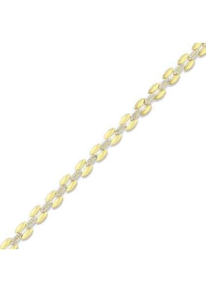 Altın Tasarım Bileklik - 14K fiyatları