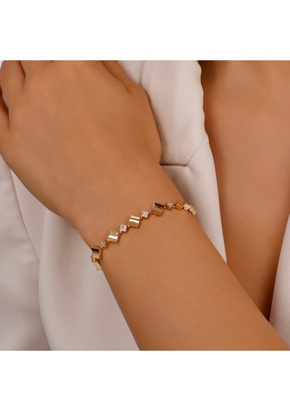 Altın Tasarım Bileklik - 14K modelleri