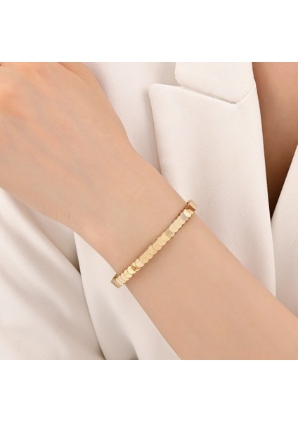 Altın Tasarım Kelepçe - 14K modelleri