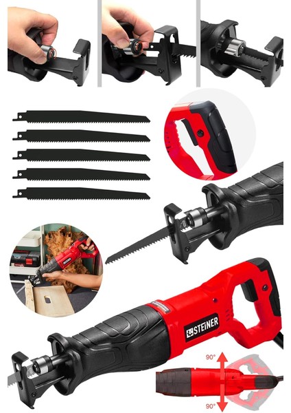 Alman Turbo 9001 Devir Ayarlı Bakır Sargı Motor Tuğla Beton Kemik Kesme Tilki Kuyruğu Makine fiyatları