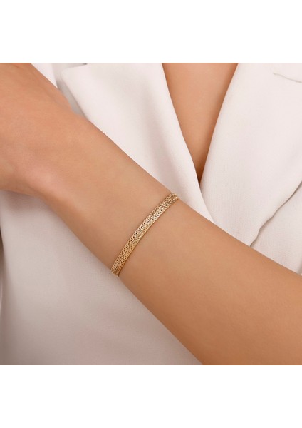 Tasarım Altın Bileklik - 14K modelleri