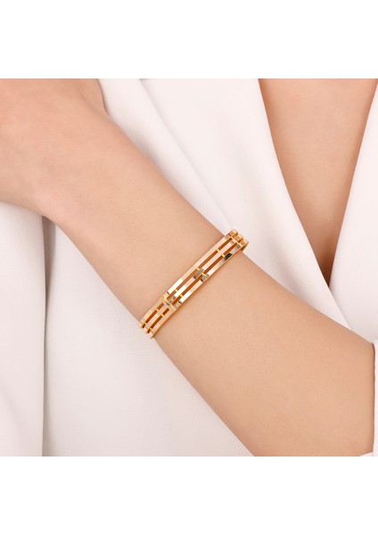 Altın Kelepçe Bilezik - 14K modelleri