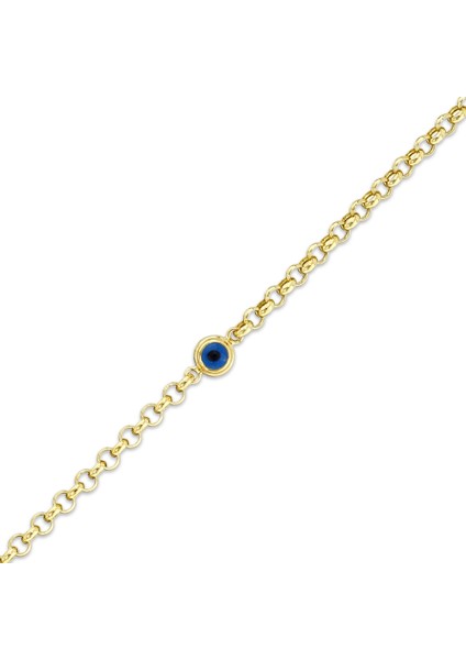 Nazarlıklı Altın Bileklik - 14K fiyatları