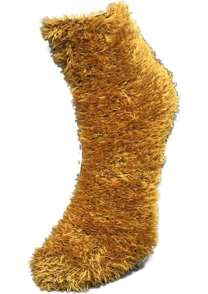 3 Adet Dikişsiz Tüylü Sıcak Tutan Ev Çorabı