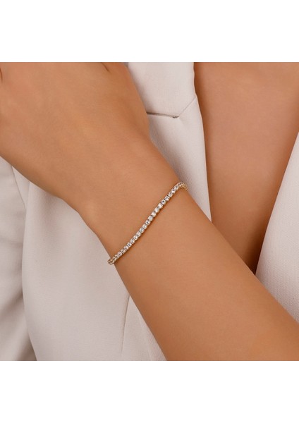 Altın Su Yolu Bileklik - 14K modelleri