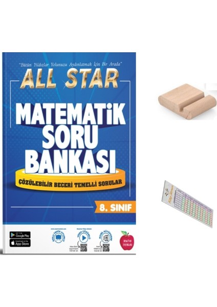 8.sınıf All Star Matematik Soru Bankası 2026 Lgs +Telefon Tutucu+Çözüm Ayracı