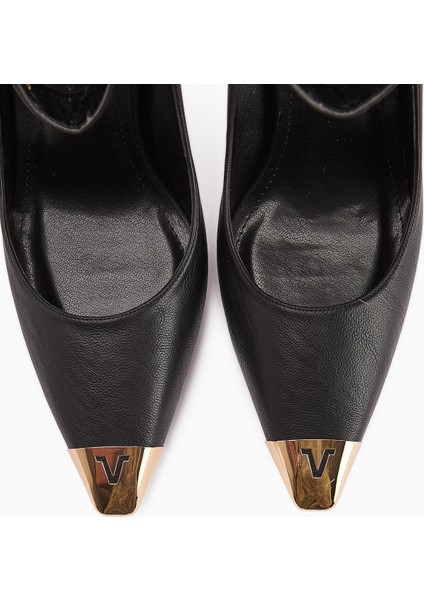 Jennica Siyah Bilekten Tokalı Kadın Topuklu Ayakkabı fırsatları